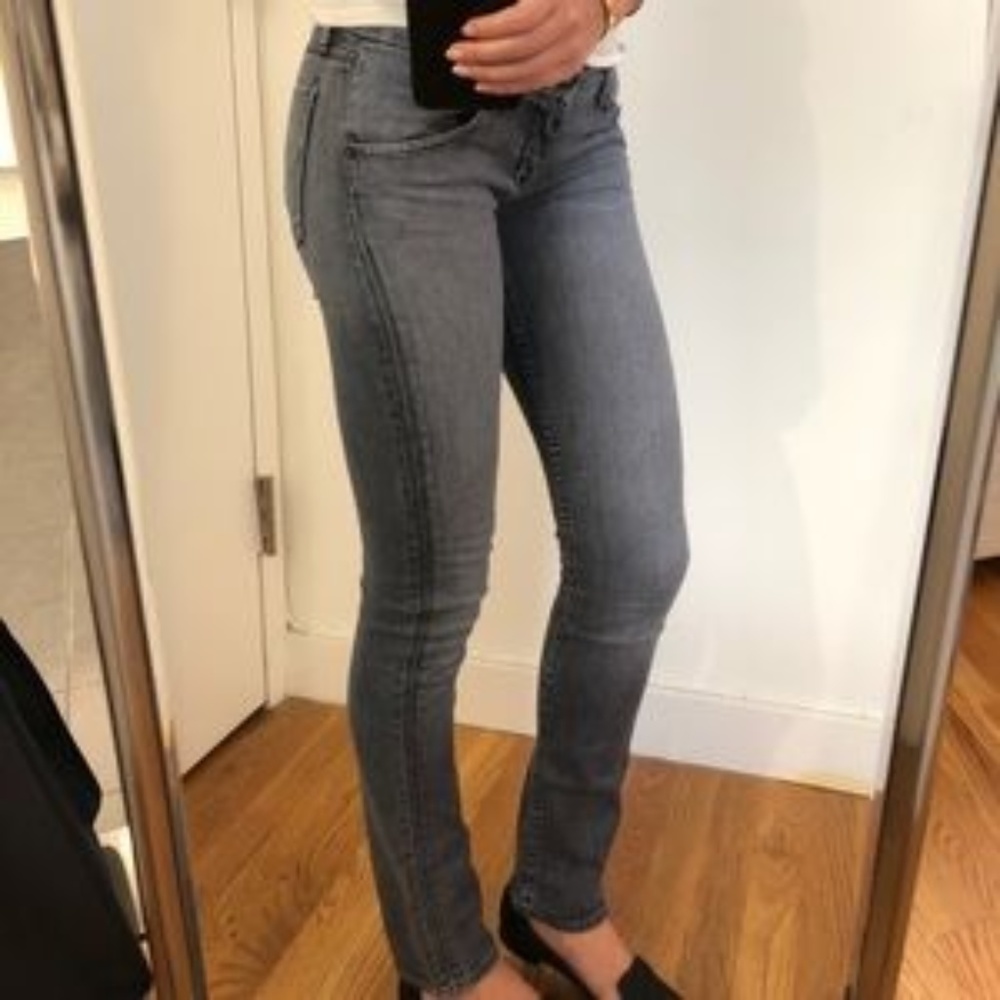 Hudson dark grey skinny jeans size 24